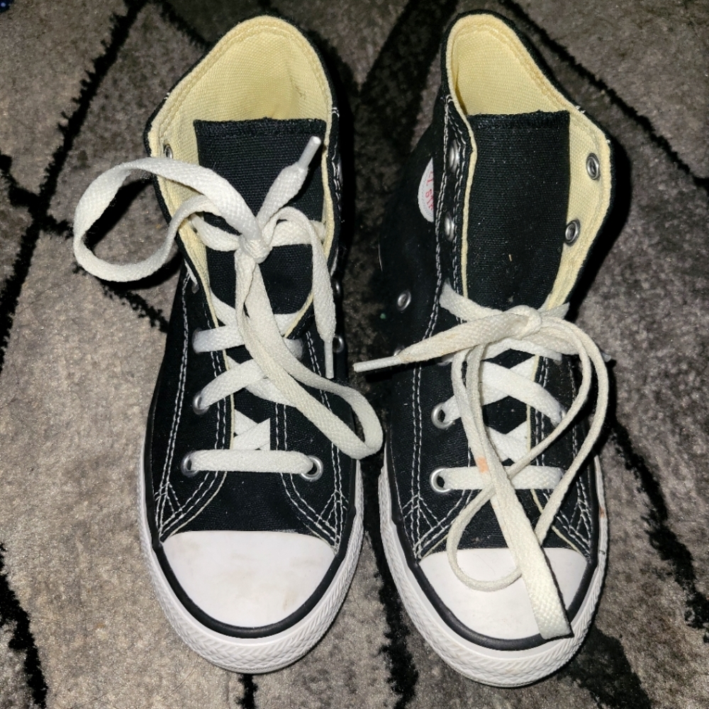 Converse kids black size 1